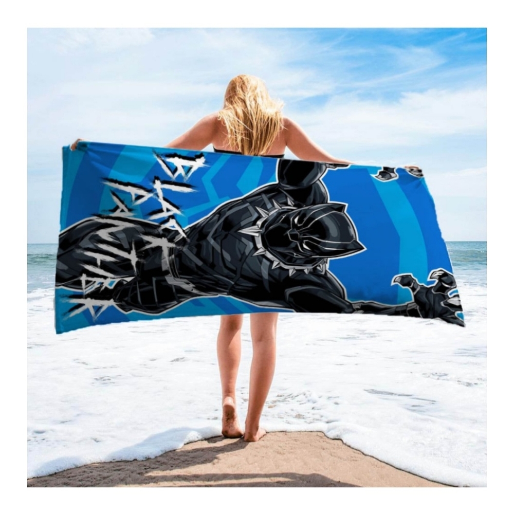 Avengers Nwt Black Panthers Beach Towel